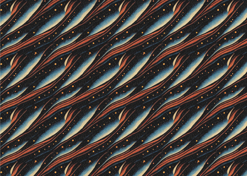 Galactic Wavescape | Canvas