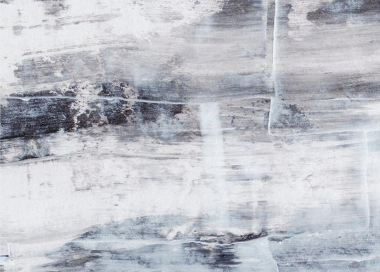 Textured Blend Of Gray And White Shades | Poster