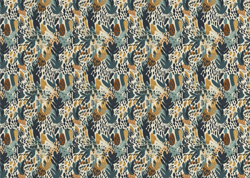 Natuurmozaïek | Behang