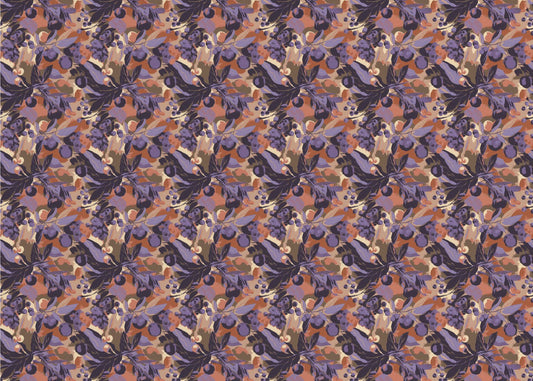 Paarse Tuinritme | Poster