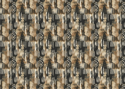 Ritmische aardtonen | Poster