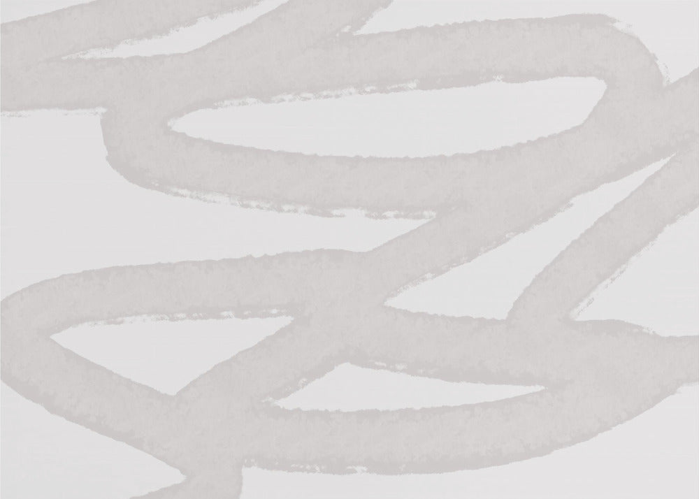 White Brushstroke Patterns | Canvas