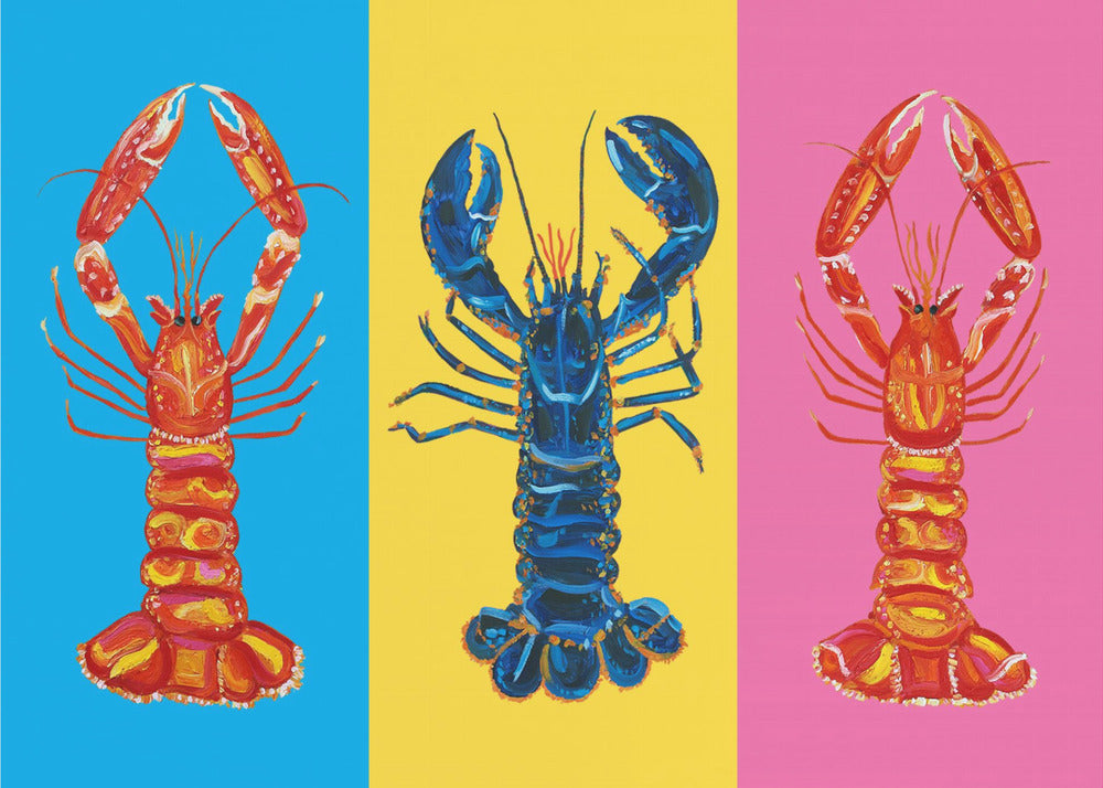 Kreeft Langoustines Pop Art | Poster