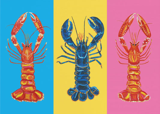 Kreeft Langoustines Pop Art | Canvas
