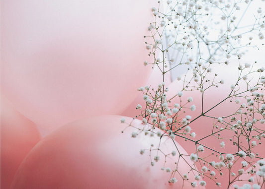 Blooms and Balloons | Poster