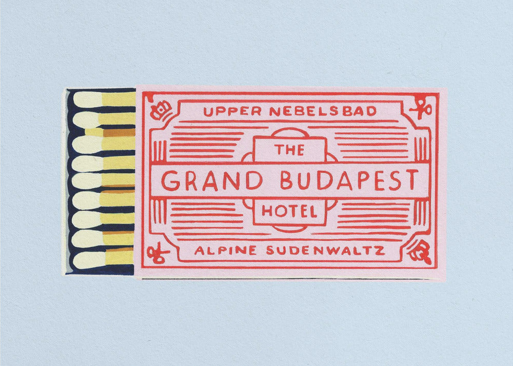 Poster van het Grand Budapest Hotel | Poster