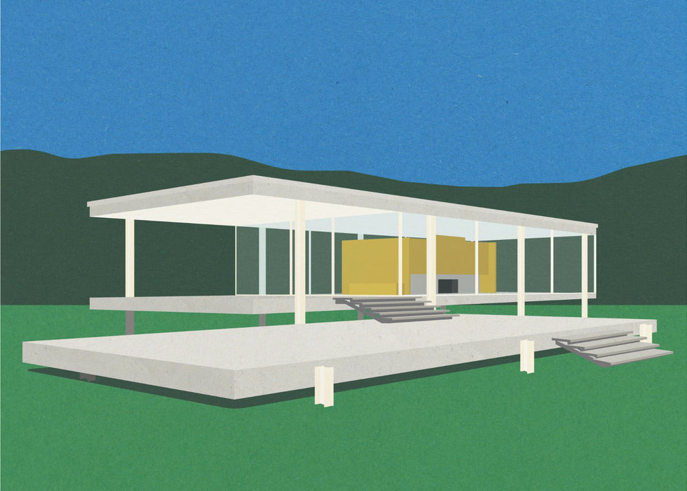 Ludwig Mies Van Der Rohe Farnsworthhuis | Canvas