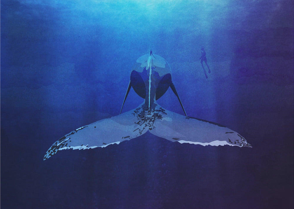 Majesteit van de oceaan | Canvas