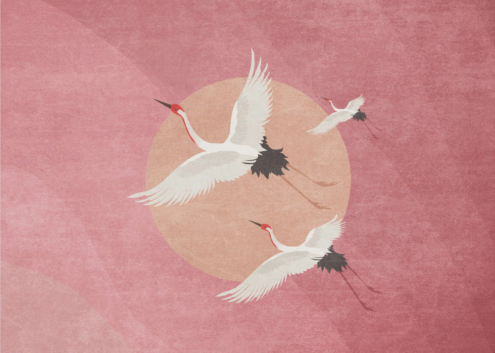 Crimson Sky Soar | Canvas