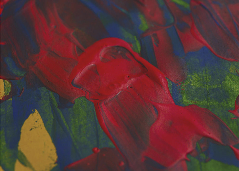 gekleurde verf | Canvas