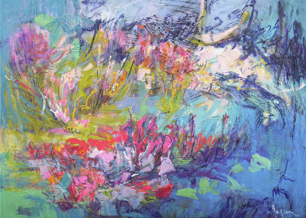Levendig droomlandschap | Canvas
