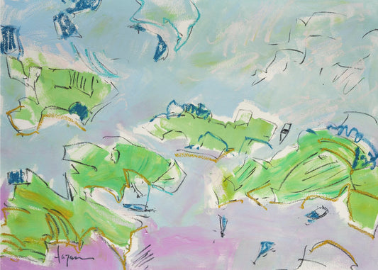 Eilanden van rust | Canvas