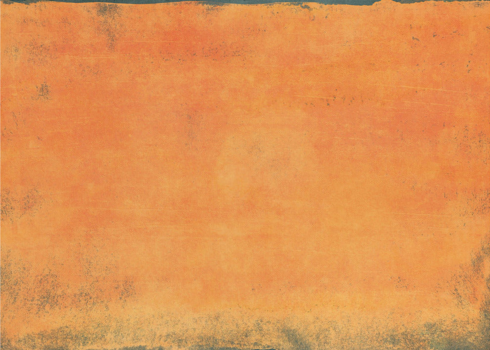 Minimale Oranje Abstract 01 | Canvas