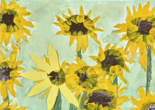 Suikerbloemen van Jam | Canvas