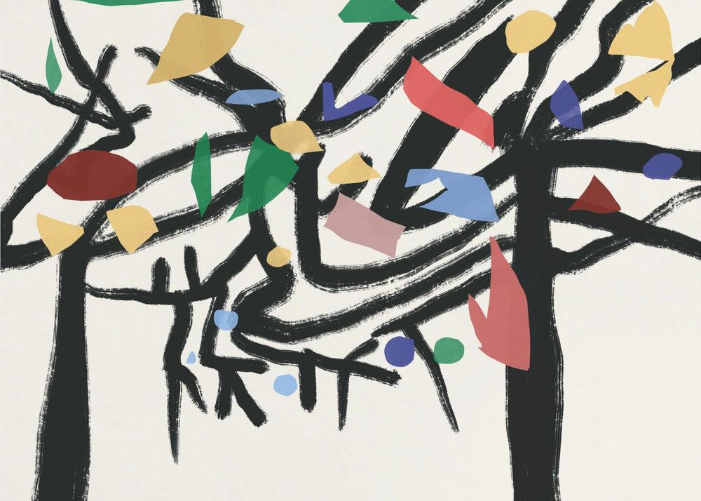 Kleuren in het bos 02 | Behang