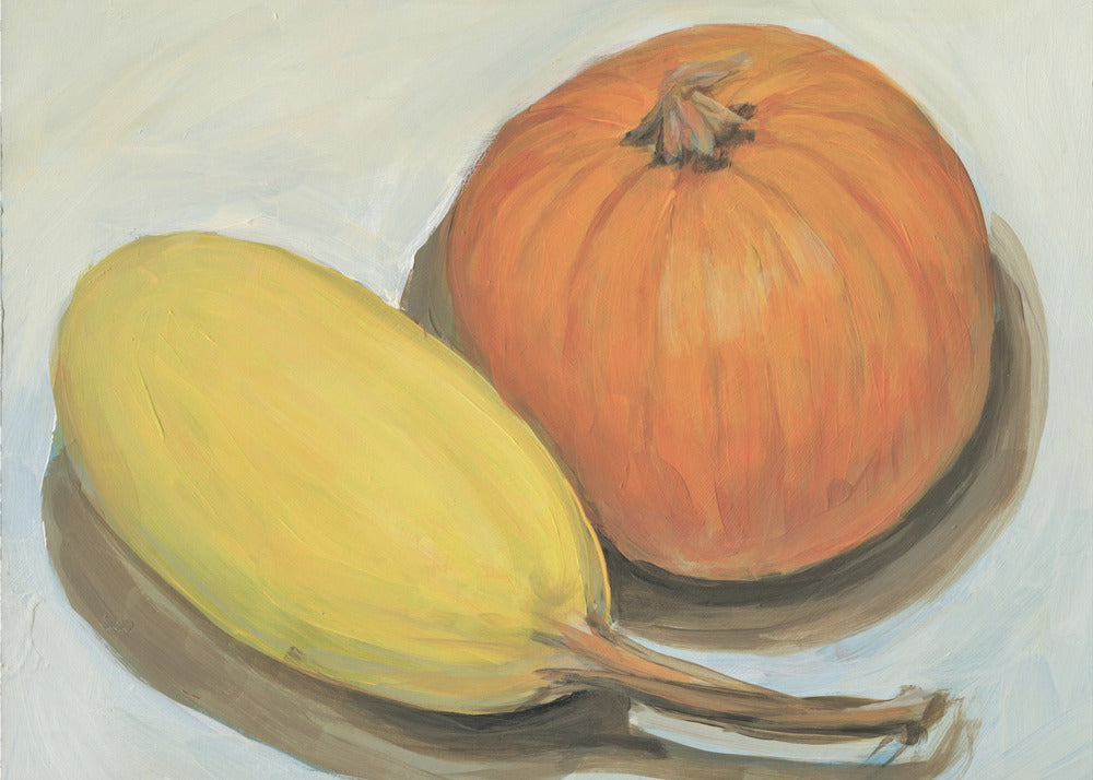 Pompoen en kalebas | Canvas