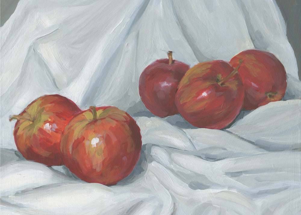 Rode appels | Canvas