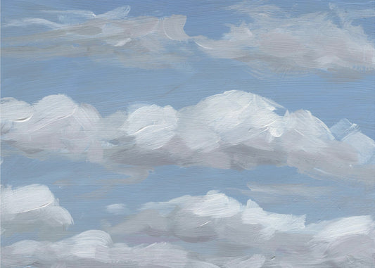 Zomerwolken | Poster