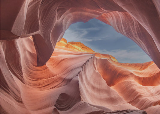 golven naar de lucht | Canvas
