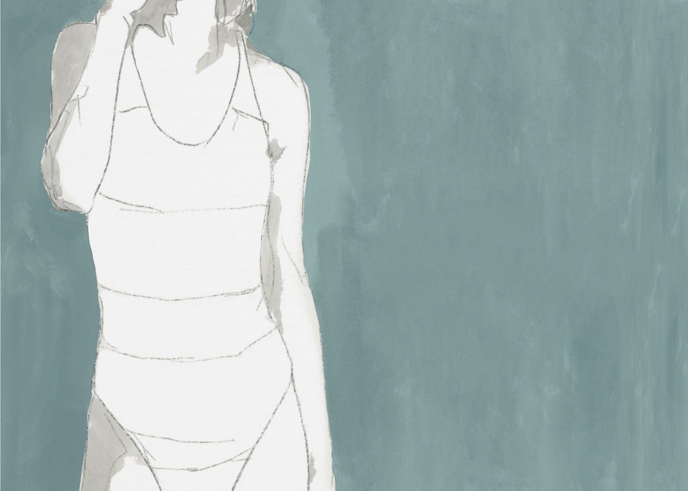 Zwemmen nr. 2 | Canvas