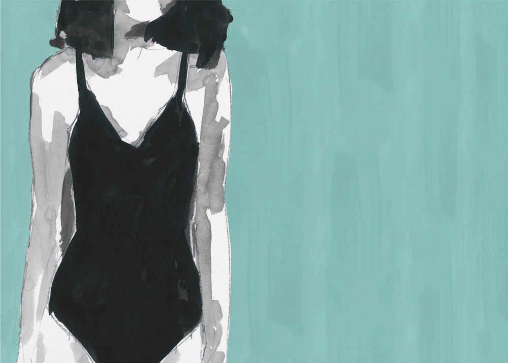 Zwemmen nr. 3 | Canvas