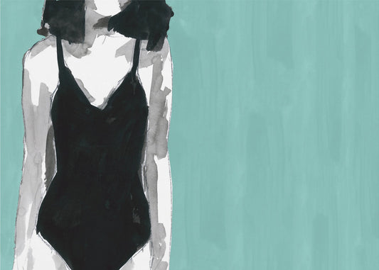 Zwemmen nr. 3 | Canvas