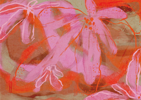 Bloemblaadjesfluisteringen | Poster