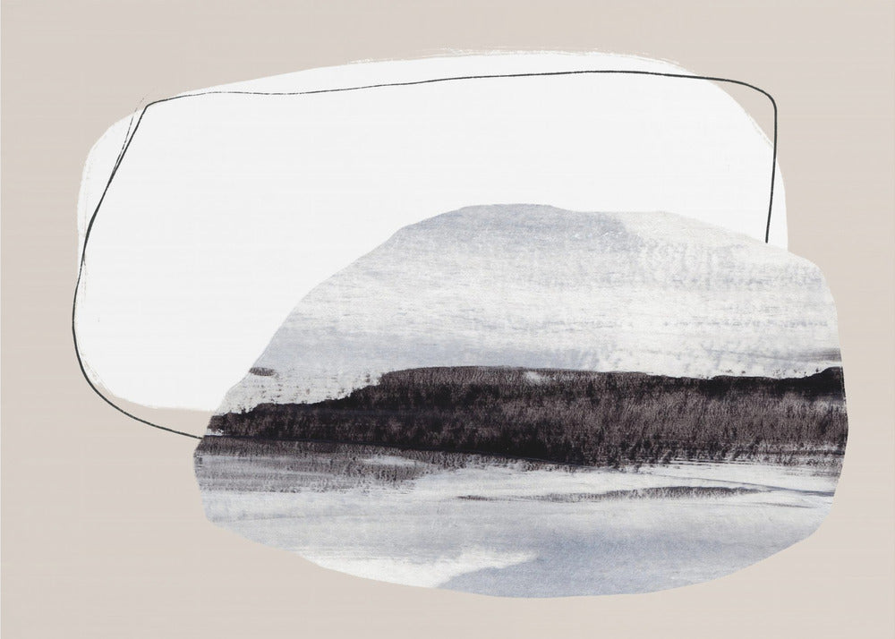 Serene reflecties | Behang