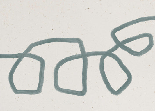 Minimalist Design With Looping | Poster