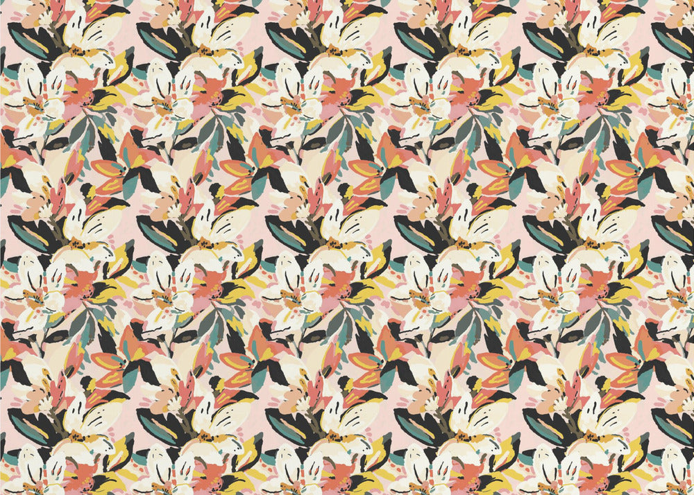 Floral Fusion Bliss | Behang