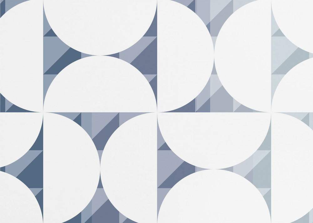 Geo Dubbel Patroon Nr. 4 | Behang