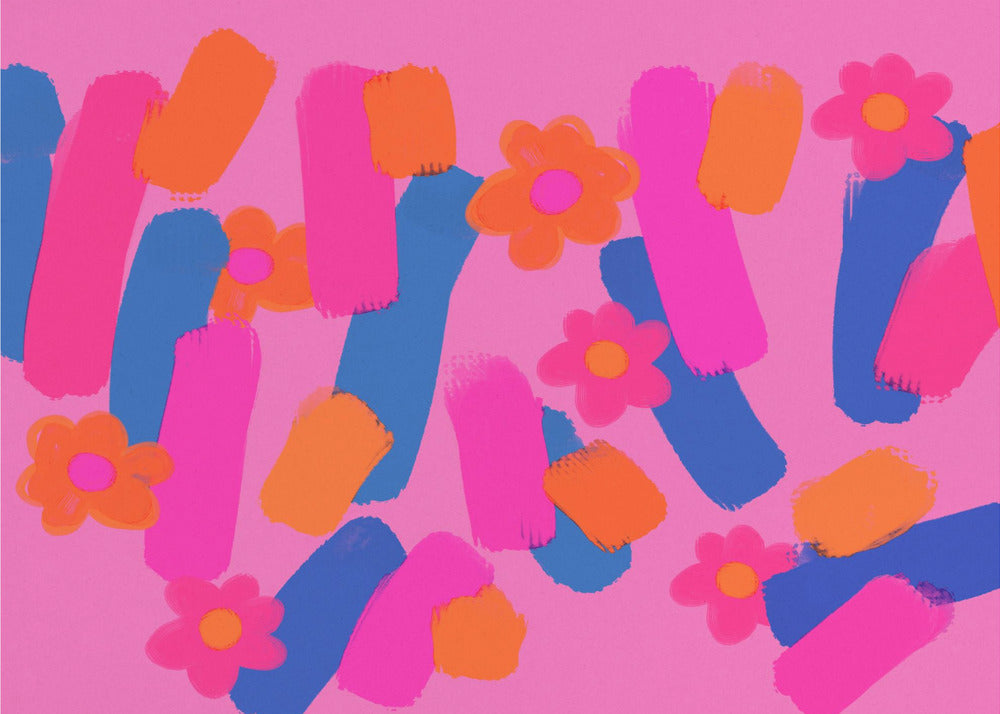 Bloemenborsteldans | Poster