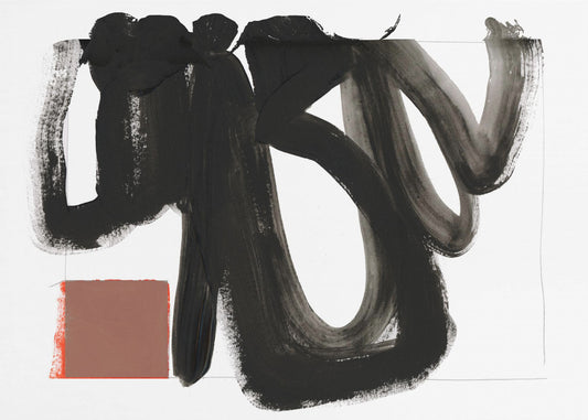 Zwarte Zen 1 | Canvas