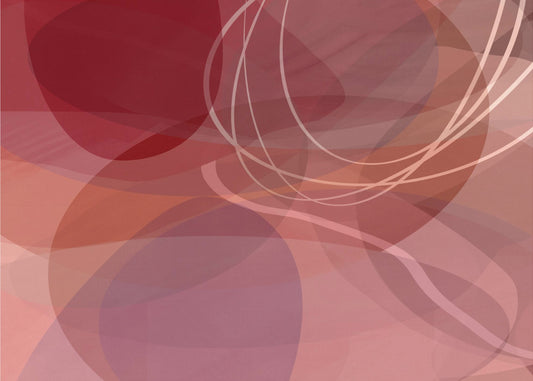 Dusty Rose Vormen 2 | Canvas