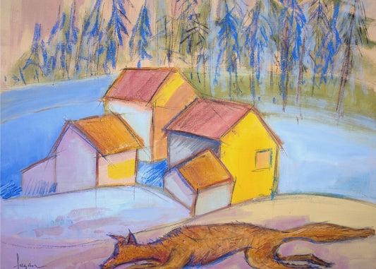 Dromen van het bos | Canvas