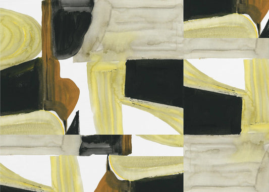 Abstracte uitgesneden vormen 5 | Poster