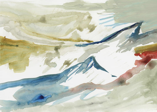 Abstract Landschap 1 | Canvas