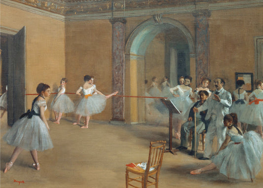 The Dance Foyer At the Opera On the Rue Le Peletier | Canvas