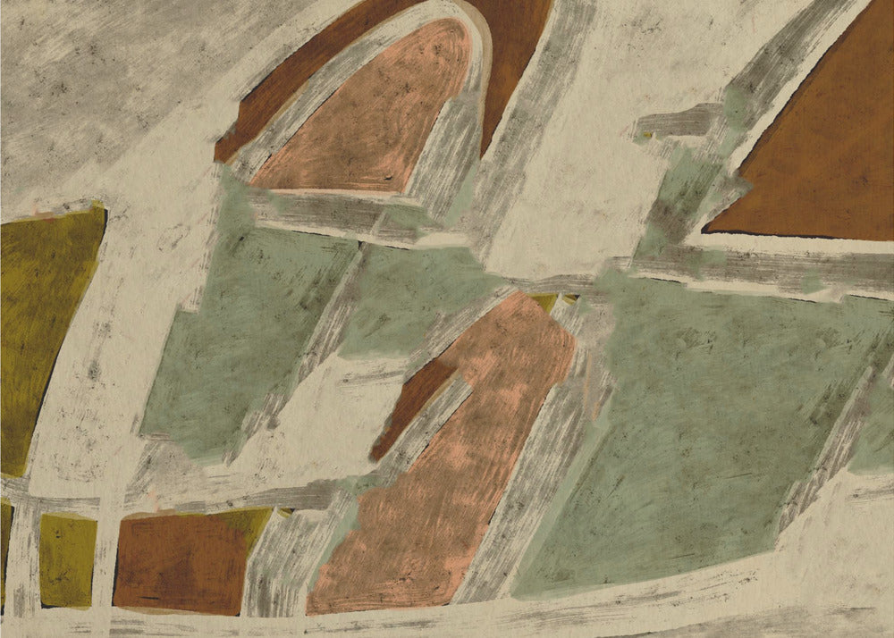 Abstracte harmonie | Behang