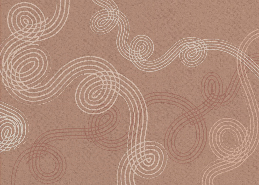 kalmerende essentials loops Mocha Mousse | Canvas