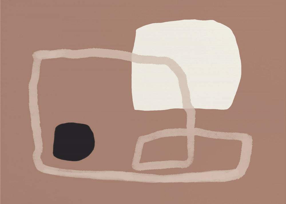Dwalende vormen | Canvas