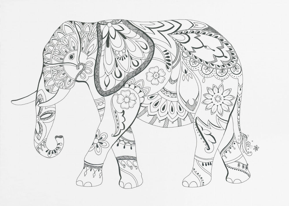 Olifant Mandala | Canvas