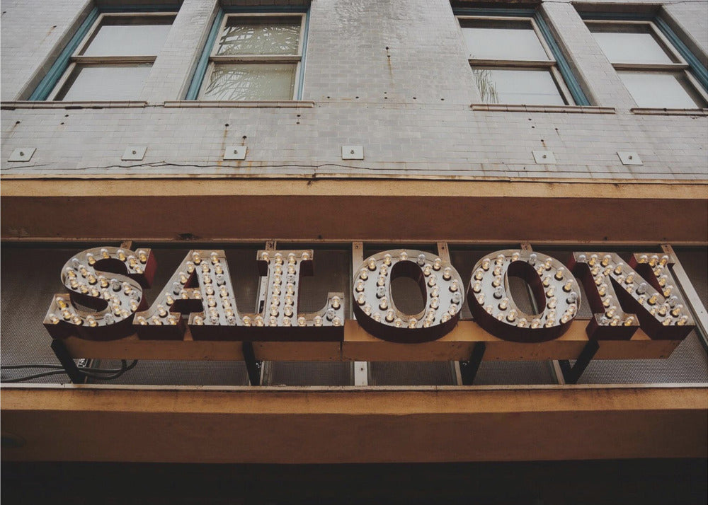 Vintage Saloonbord | Canvas