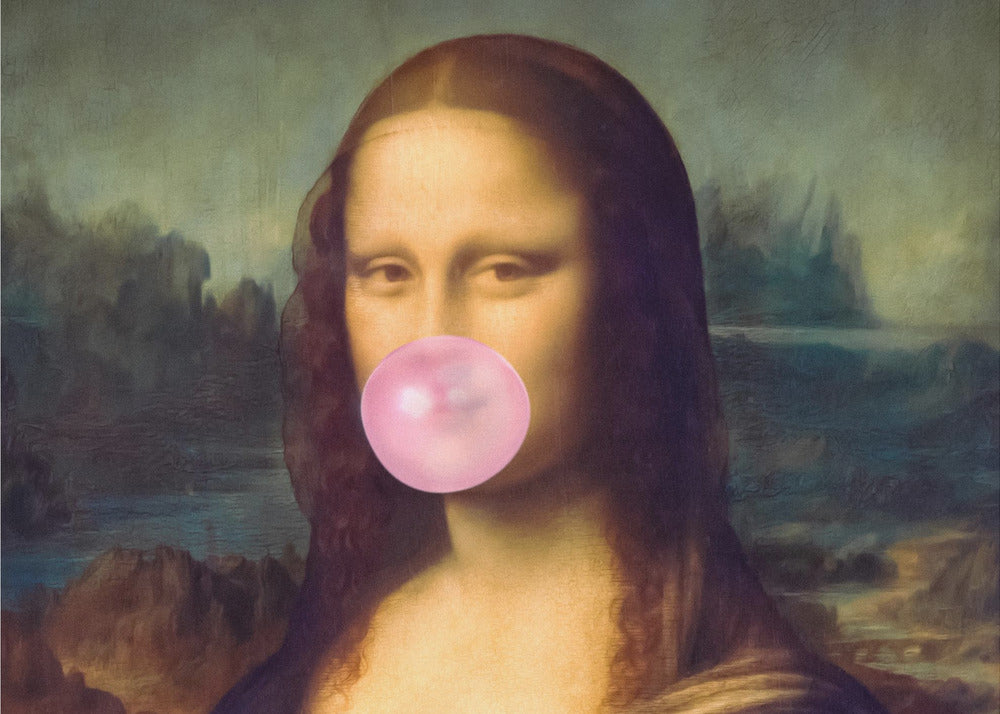 Mona Lisa Bubblegum | Canvas