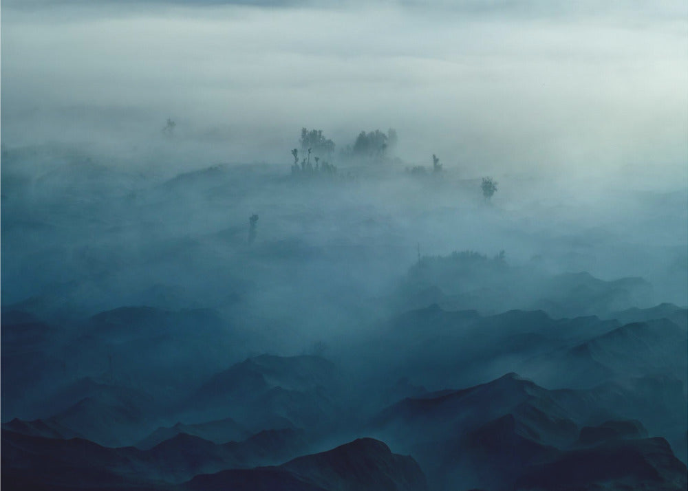 Land van Mist | Canvas