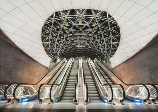 Onder het betonnen oppervlak | Behang