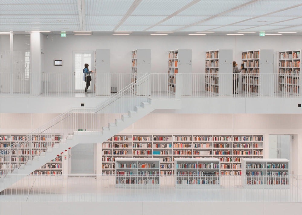 in the library, 2014 | Poster