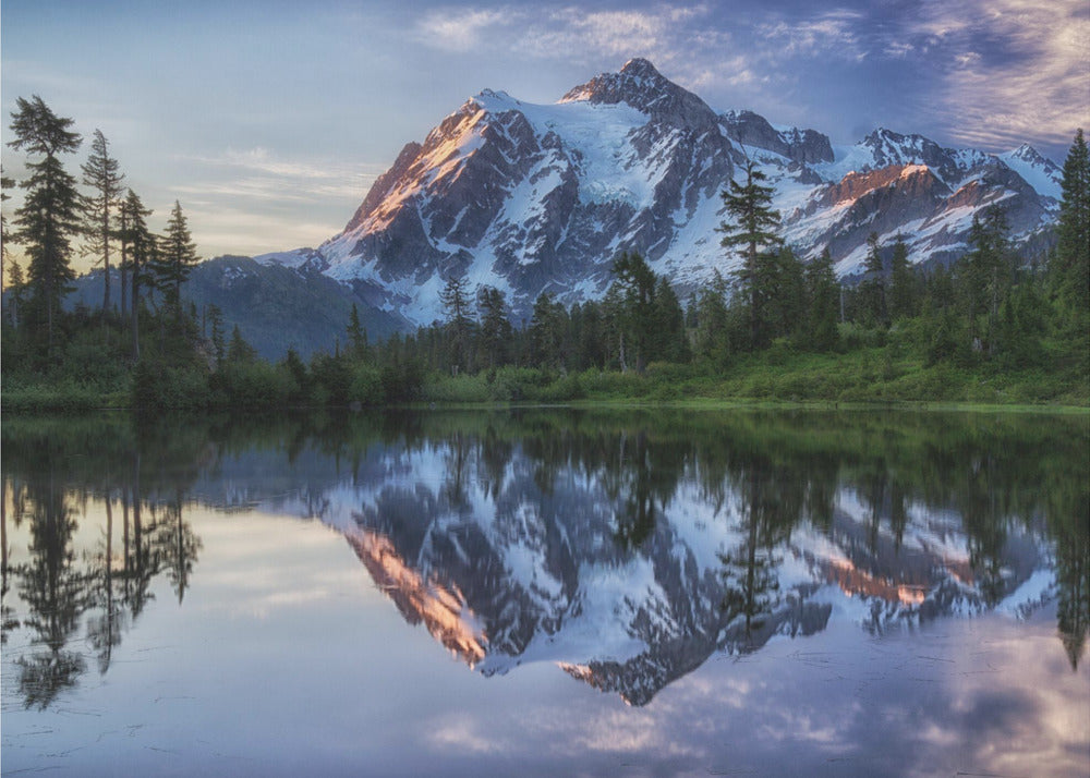 Zonsopgang op de berg Shuksan | Poster
