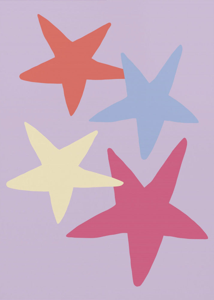 Vier Sterren 01 | Canvas