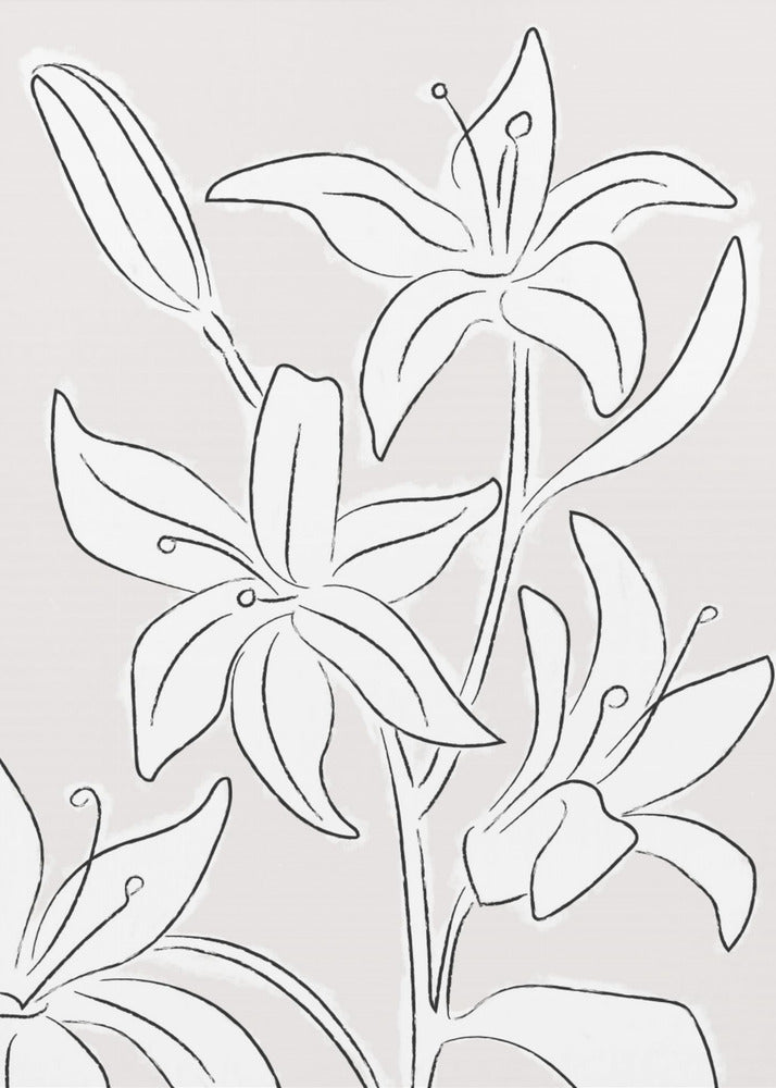 Lelies nr. 3 | Canvas